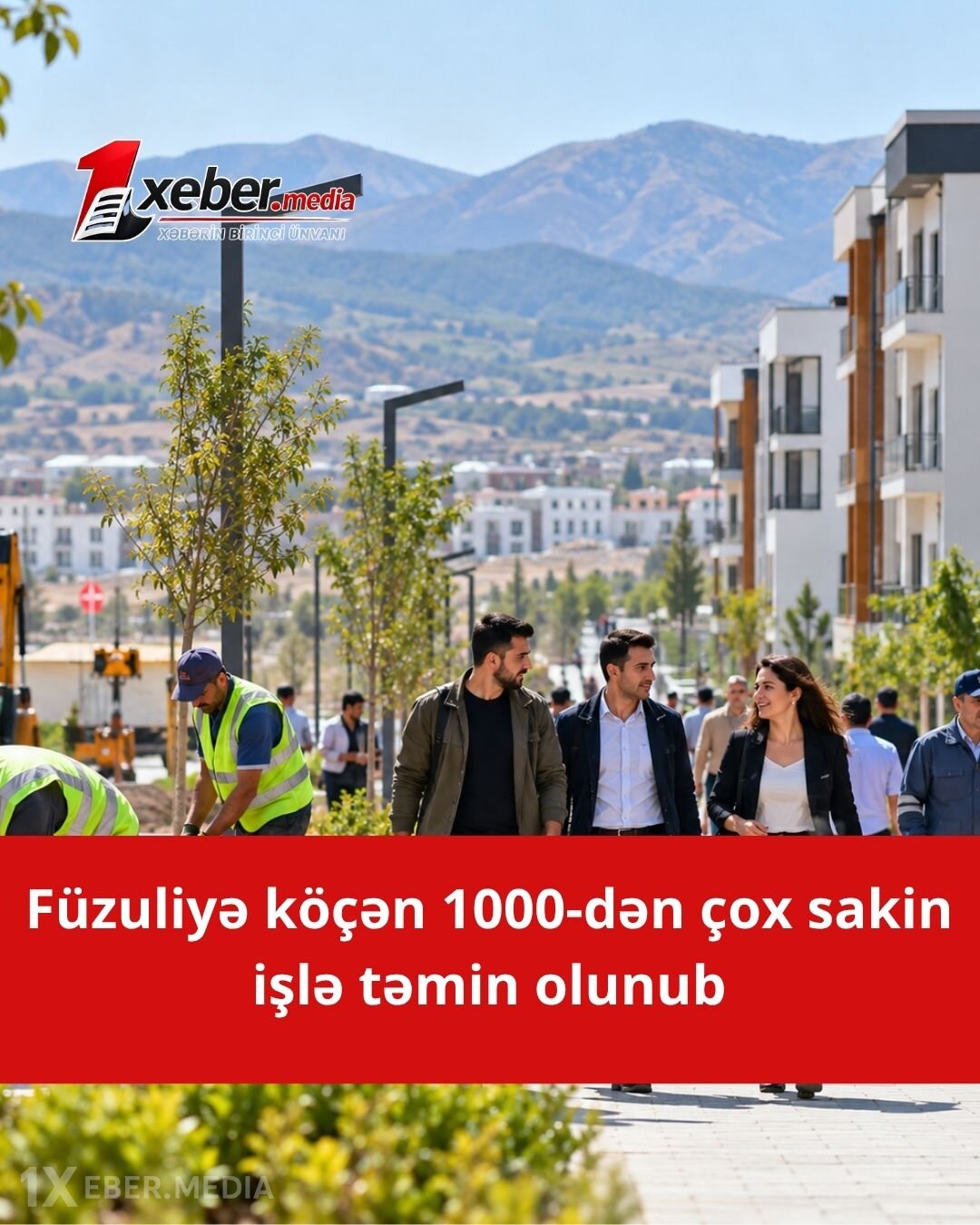Füzulidə 1030-dan çox sakinin işlə təminatı yaradılıb