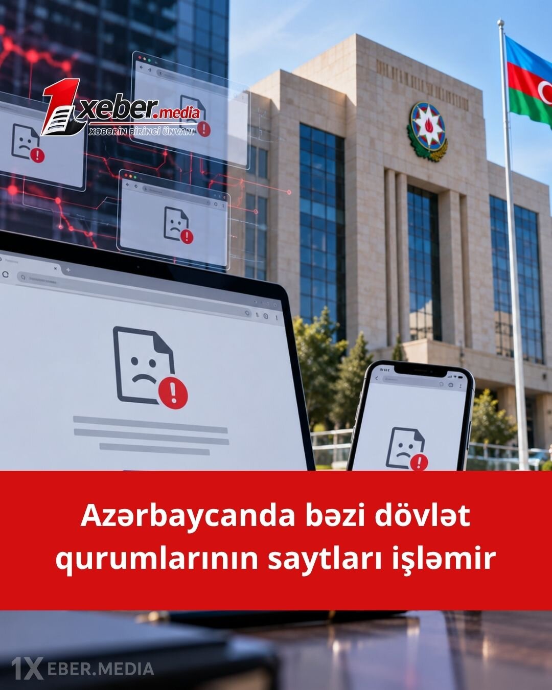 Rəsmi saytlar fəaliyyətini dayandırdı – Dövlət qurumlarına girişdə kütləvi problem