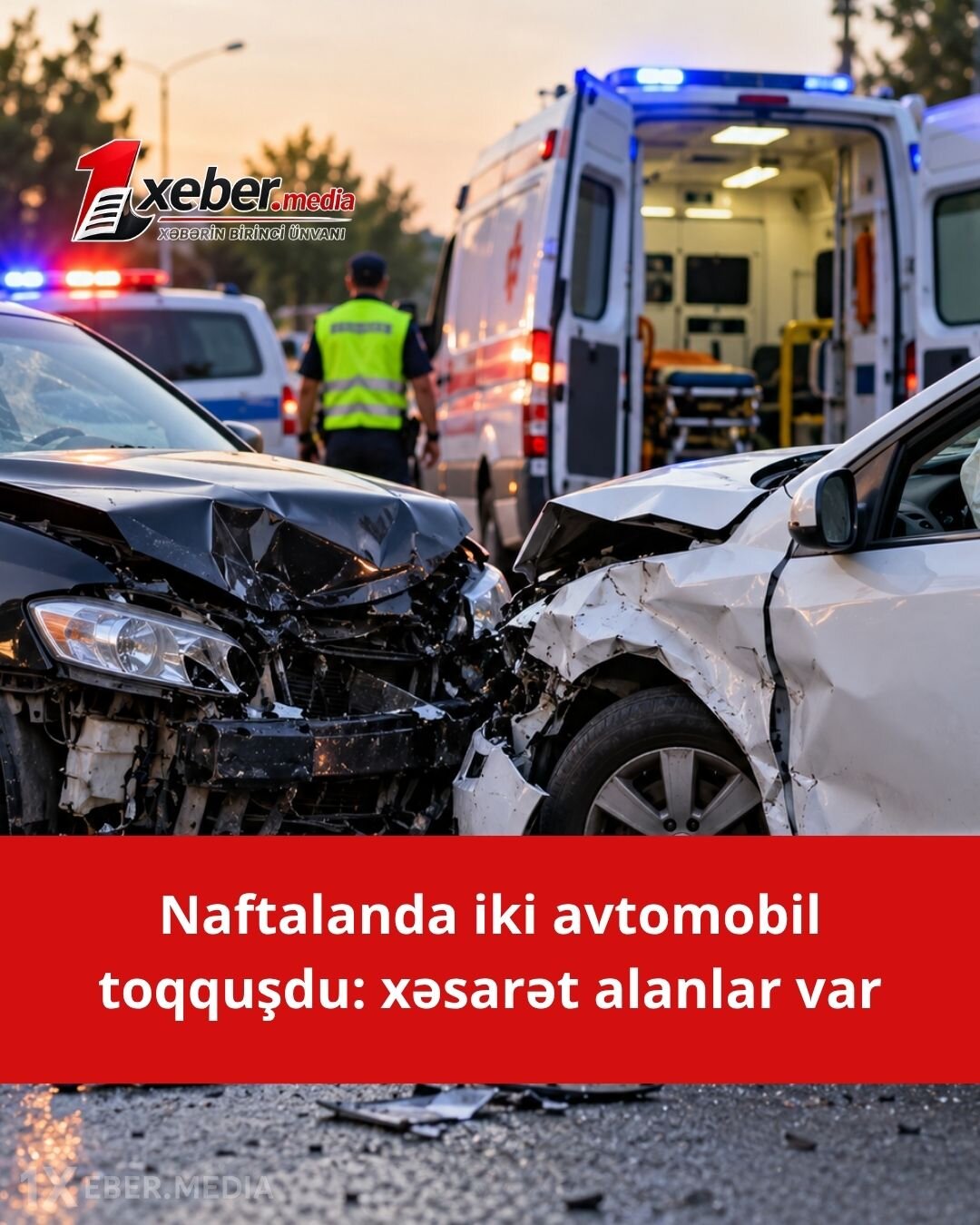 Naftalanda qəza: İki nəfər xəsarət aldı