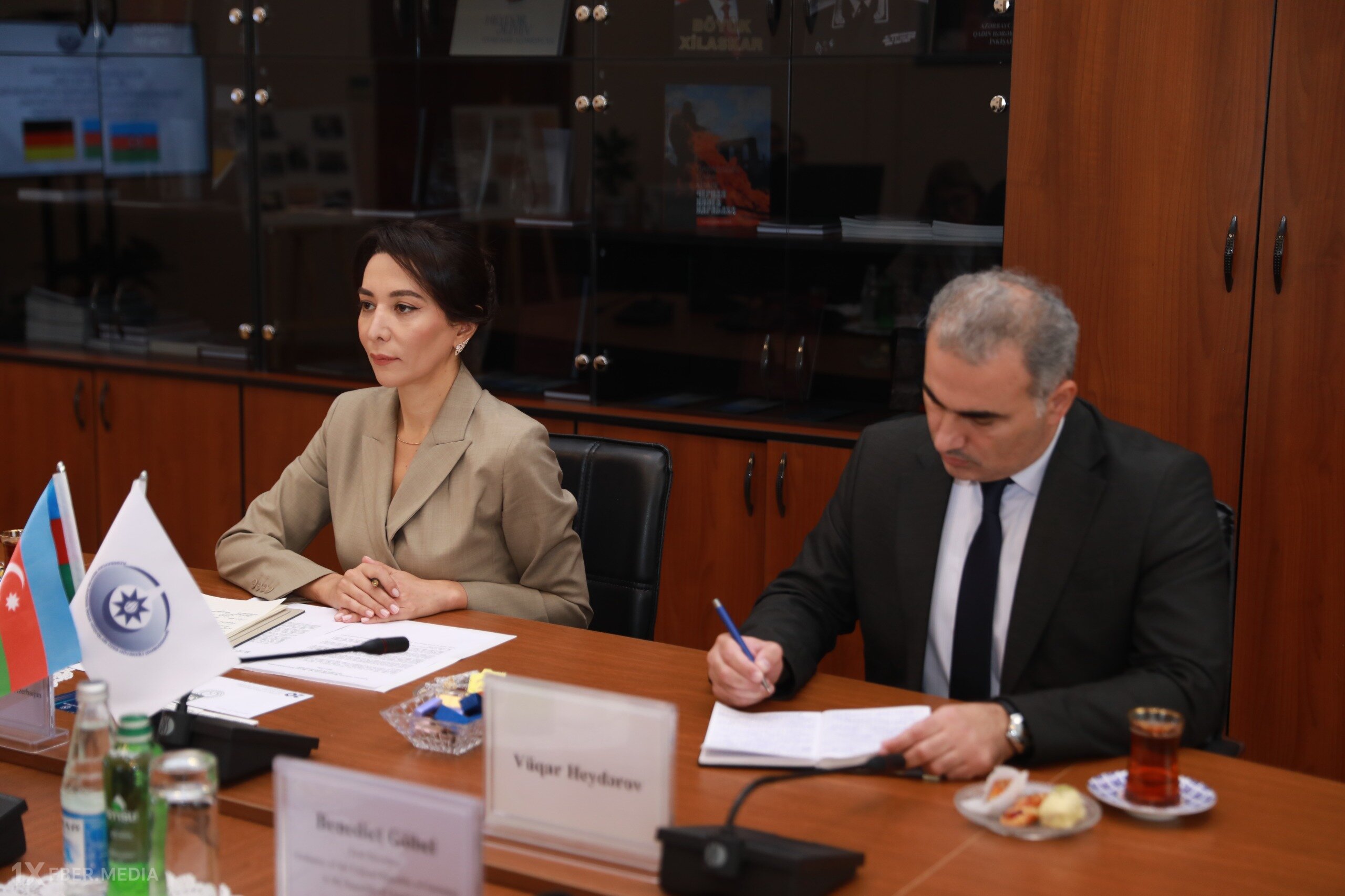 Ombudsman Səbinə Əliyeva Almaniyanın ölkəmizdəki səfirini qəbul edib