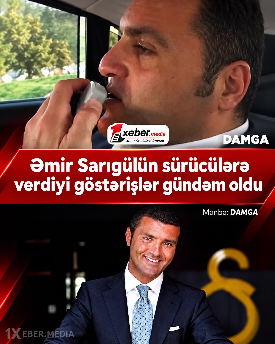 Əmir Sarıgülün sürücülərə verdiyi göstərişlər gündəm oldu — VİDEO