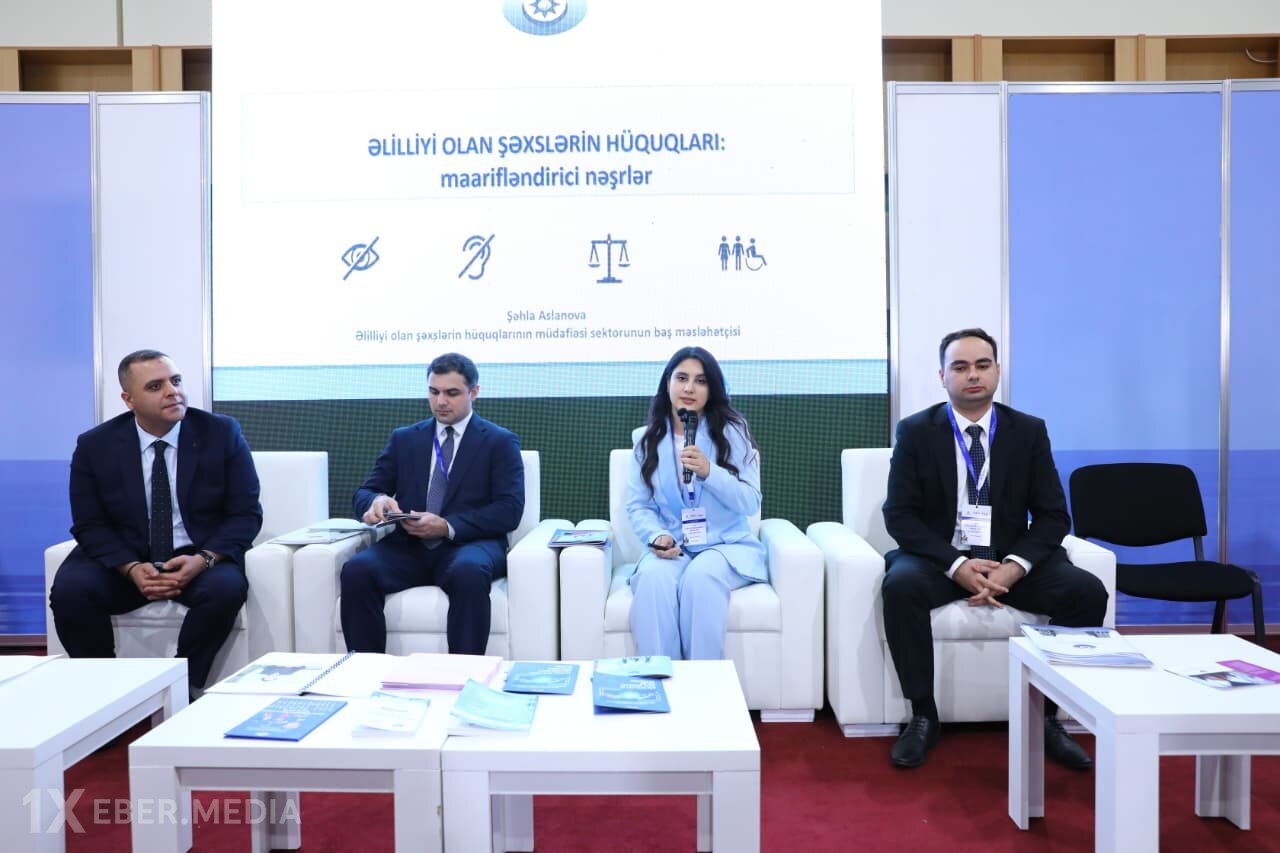 XII Bakı Beynəlxalq Kitab Sərgisində Ombudsmanın hüquqi nəşrlərinin təqdimat mərasimi keçirilib